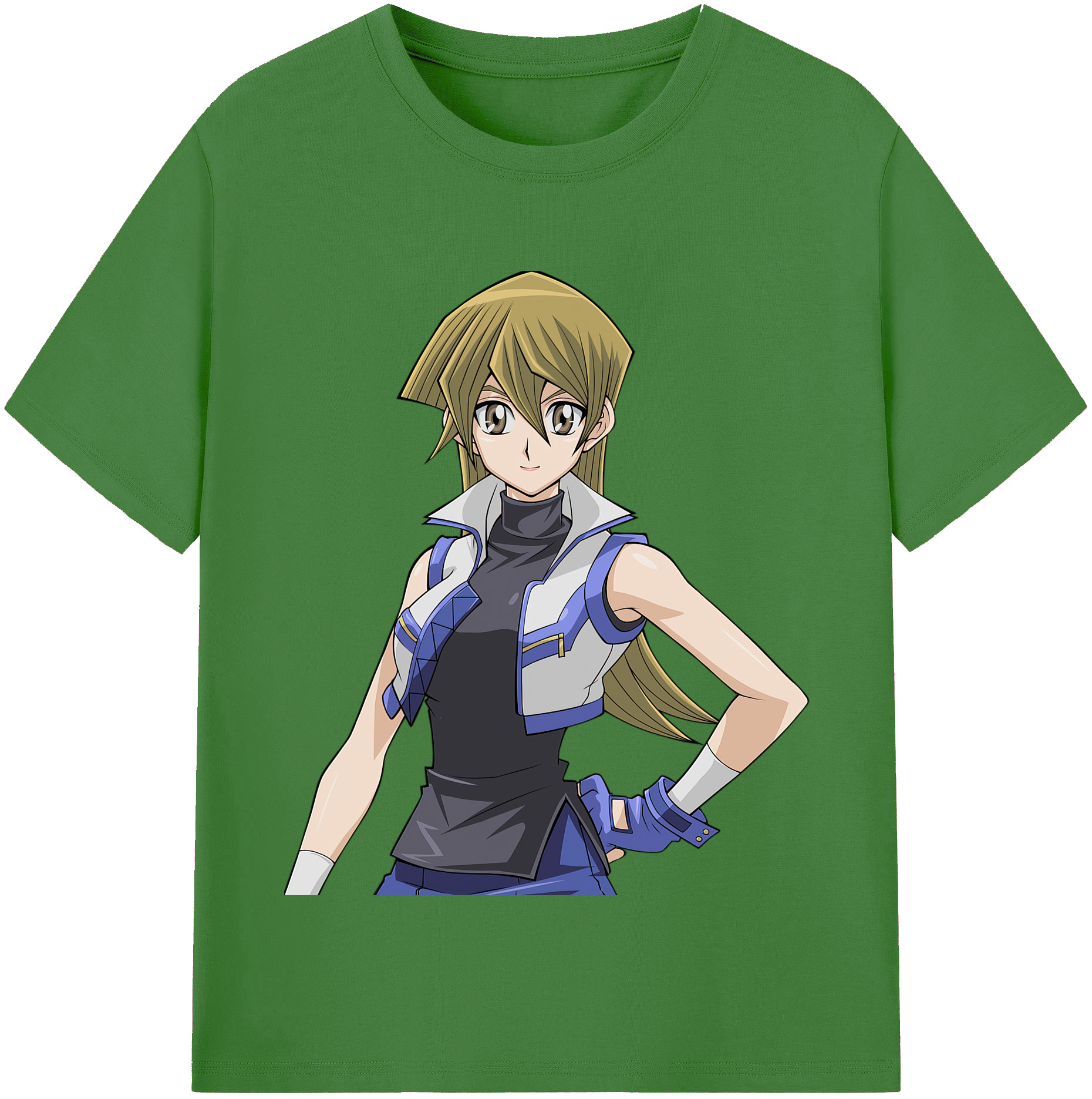 （画像用） 遊☆戯☆王 Yu-Gi-Oh! レディースカジュアルプリントTシャツ（綿100％）